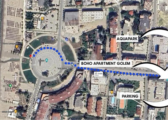 Boho Lägenhet Golem (Tirana)